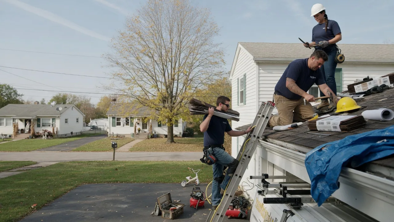 Local Roofing Contractors in Ridgway, IL near me